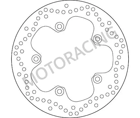 ΔΙΣΚΟΠΛΑΚΑ ΠΙΣΩ SBS BMW R1200 GS ADVENTURE 14'-16'