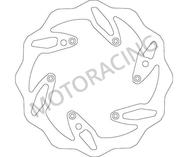 ΔΙΣΚΟΠΛΑΚΑ ΜΠΡΟΣΤΑ SBS KTM EXC 200 04'-15' / XC-W 200 11'-15' / SX 150 MOTOCROSS 09'-15'