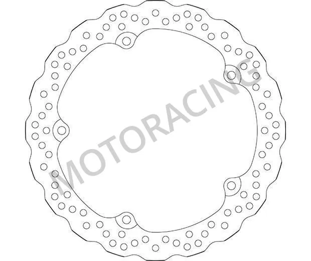 ΔΙΣΚΟΠΛΑΚΑ ΜΠΡΟΣΤΑ SBS HONDA NC 700 10'-13' / NC 700D INTEGRA 12'-13' / NC 750D INTEGRA 14'-15'