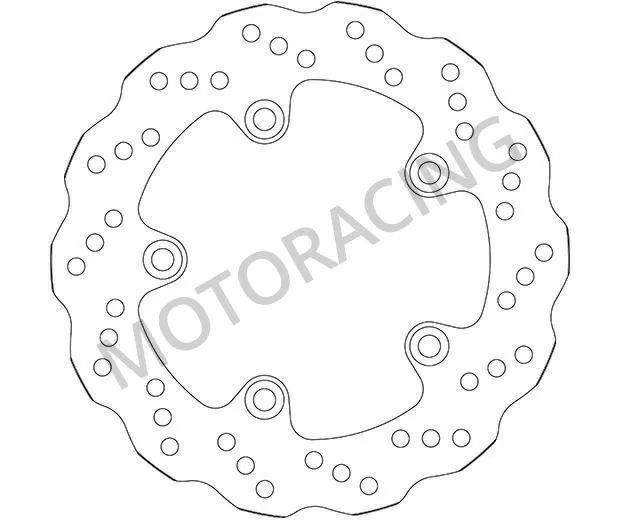 ΔΙΣΚΟΠΛΑΚΑ ΠΙΣΩ SBS HONDA NC 700X 12'-13' / NC 700D INTEGRA 12'-13' / NC 750D INTEGRA 14'-15'