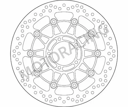 ΔΙΣΚΟΠΛΑΚΑ ΜΠΡΟΣΤΑ SBS DUCATI MULTISTRADA 1200 10'-12'