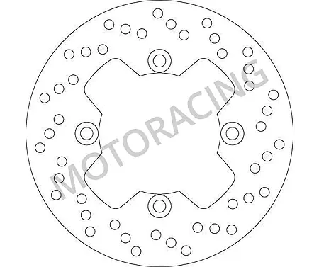 ΔΙΣΚΟΠΛΑΚΑ ΠΙΣΩ SBS KAWASAKI KLE 650 VERSYS 07'-13' / ER-6N/F 06'-13' / ZX-6R 03'-12'