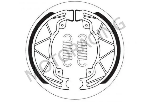 ΣΙΑΓΩΝΕΣ ΦΡΕΝΟΥ SBS PIAGGIO FLY 150 05'-10' / LIBERTY 50 00'-10' / ZIP 100 06'-12'
