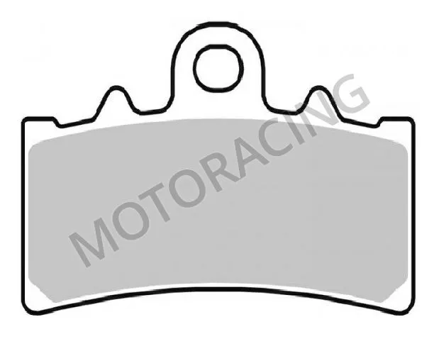 ΤΑΚΑΚΙΑ ΜΠΡΟΣΤΑ KTM Duke 200 12'-16' / RC 200 14'-16' / Duke 390 13'-16' / RC 390 14'-15' SBS 877HS - SINTER ( ΜΕΤΑΛΛΙΚΟ )