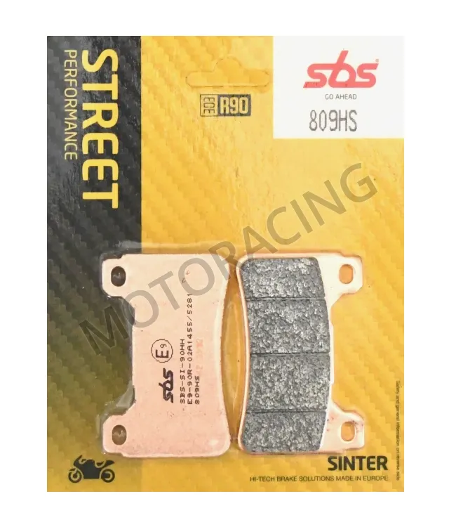 ΤΑΚΑΚΙΑ ΜΠΡΟΣΤΑ HONDA CB 1000R 08'-14' / CBR 1000RR 04'-13' / CBR 600RR 05'-13' SBS 809HS- SINTER ( ΚΕΡΑΜΙΚΟ)