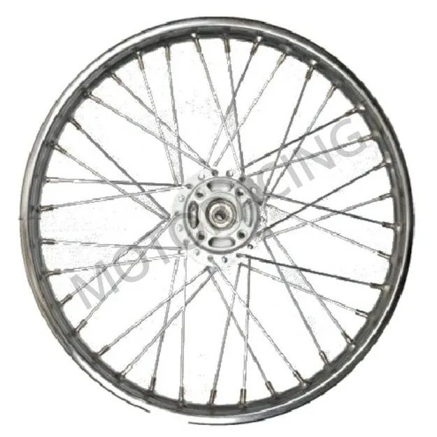 ΤΡΟΧΟΣ ΜΠΡΟΣΤΑ YAMAHA CRYPTON-X 135 / CRYPTON 110 ΜΕ ΡΟΥΛΕΜΑΝ ΑΣΗΜΙ