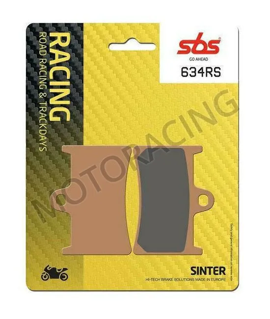 ΤΑΚΑΚΙΑ ΜΠΡΟΣΤΑ YAMAHA YZF R6 99'-15' / TDM 900 02'-13' / FZ1 1000 FAZER 06'-13' SBS 634HS - SINTER ( ΜΕΤΑΛΛΙΚΟ )