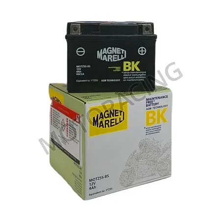ΜΠΑΤΑΡΙΑ YAMAHA CRYPTON-X 135 / SUZUKI ADDRESS 125 / MODENAS X-CITE 130 / HONDA WAVE 110 MAGNETI-MARELLI 12V 4Ah MOTZ5S-BS ΜΕ ΥΓΡΑ