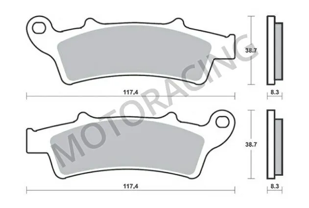 ΤΑΚΑΚΙΑ ΜΠΡΟΣΤΑ APRILIA ATLANTIC 300 10'-13' / SCARABEO 300 09'-11' / PIAGGIO BEVERLY 350 11'-16' SBS 159CT - CARBONTECH