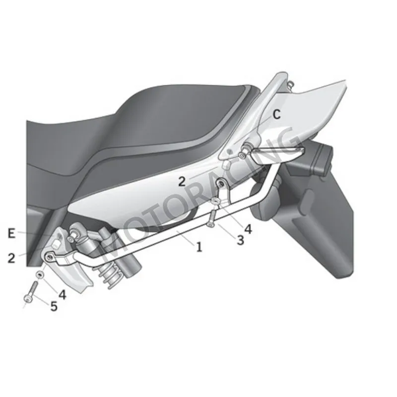 ΒΑΣΕΙΣ ΒΑΛΙΤΣΑΣ HONDA CB F 1300 03'-09' SΗΑD