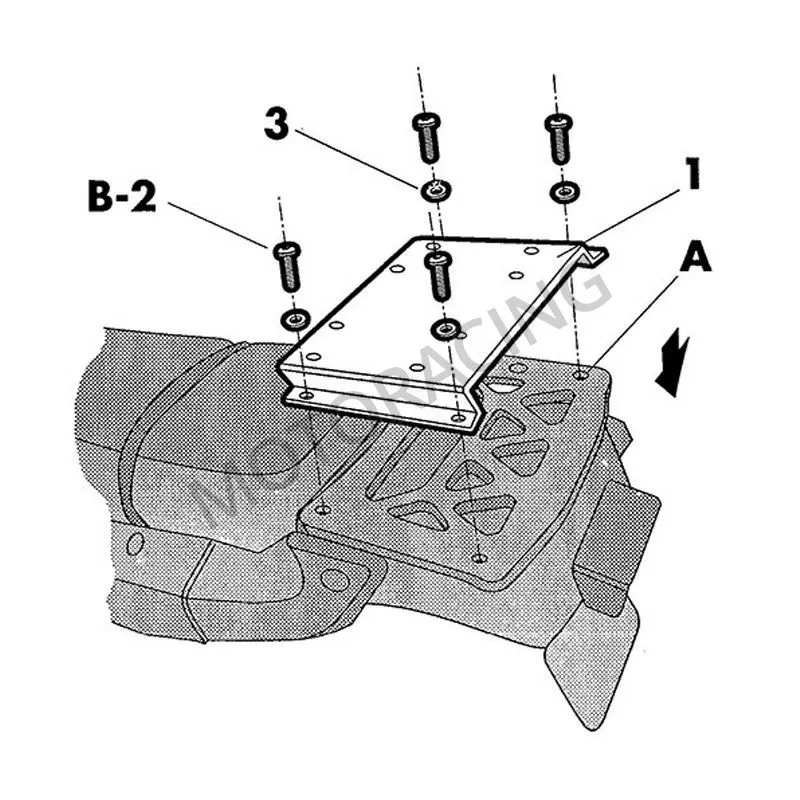 ΒΑΣΗ ΒΑΛΙΤΣΑΣ HONDA XRV 750 AFRICA 90'-03' SΗΑD