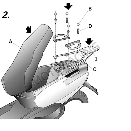 ΒΑΣΗ ΒΑΛΙΤΣΑΣ YAMAHA NEOS 50 2T 97'-01' SHAD