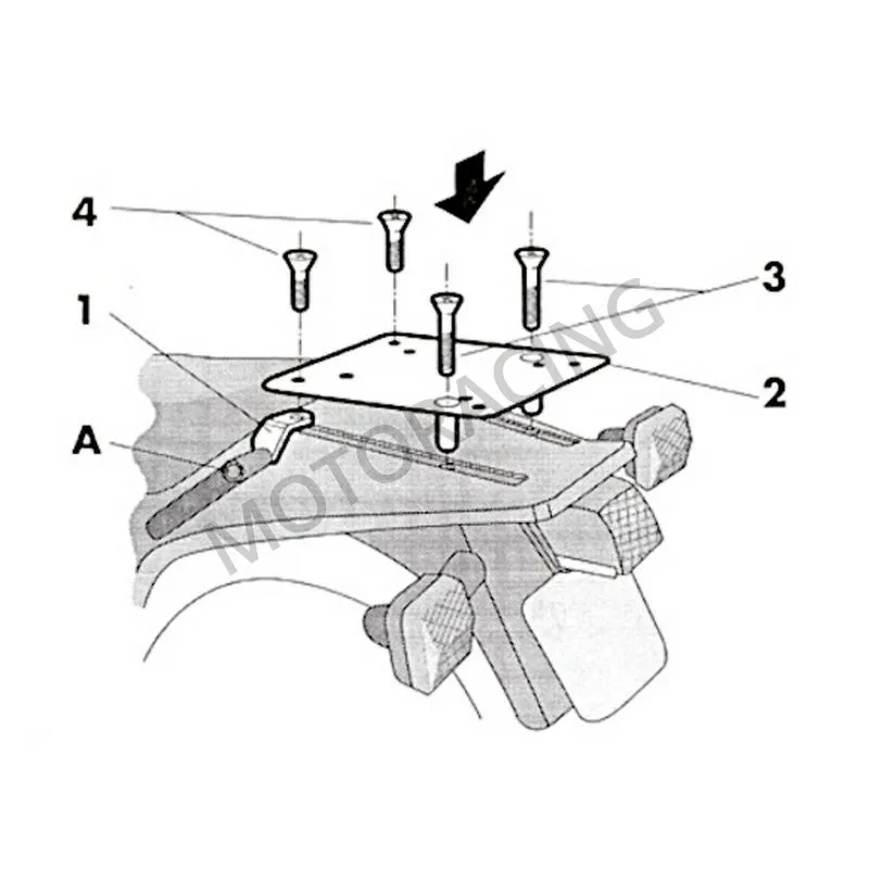 ΒΑΣΗ ΒΑΛΙΤΣΑΣ YAMAHA XT 600E 90'-94' SHAD