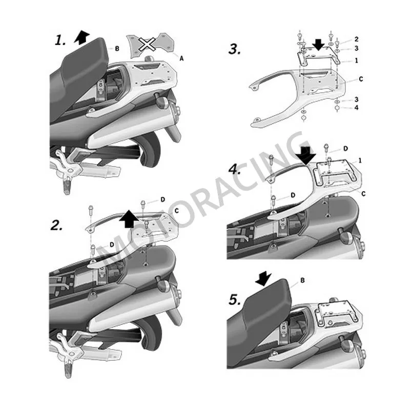ΒΑΣΗ ΒΑΛΙΤΣΑΣ SUZUKI DL 1000 V-STROM 02'-10' SHAD