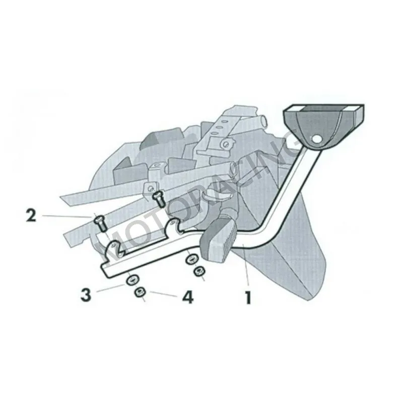ΒΑΣΕΙΣ ΒΑΛΙΤΣΑΣ SUZUKI GSF 650 BANDIT 05'-11' SΗΑD