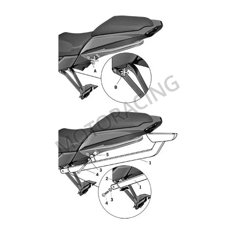 ΒΑΣΕΙΣ ΒΑΛΙΤΣΑΣ KAWASAKI Z1000 SX 11'-13' SHAD