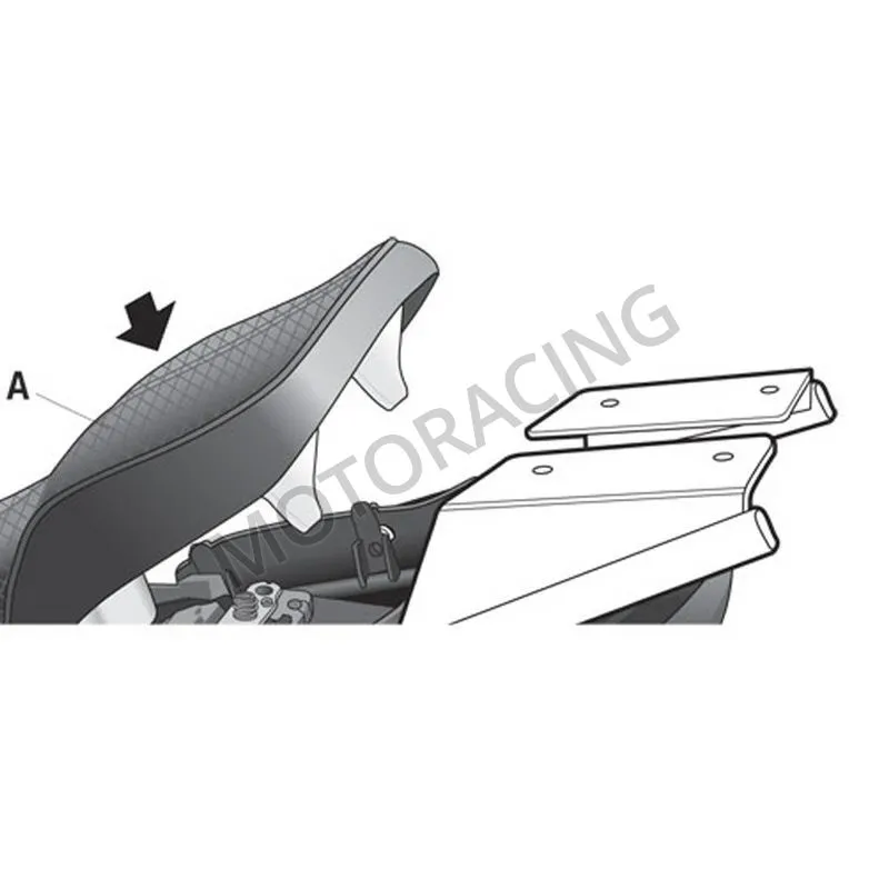 ΒΑΣΗ ΒΑΛΙΤΣΑΣ KAWASAKI ZRX 1200R 01'-07' / 1200S 01'-03' SHAD