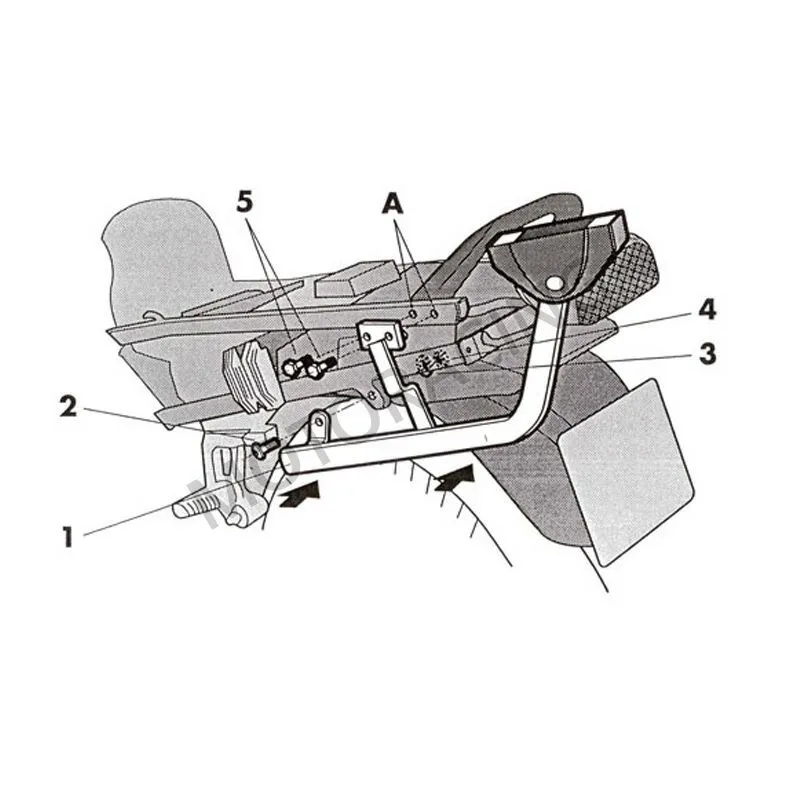 ΒΑΣΕΙΣ ΒΑΛΙΤΣΑΣ KAWASAKI ZZR 600 02'-04' SHAD