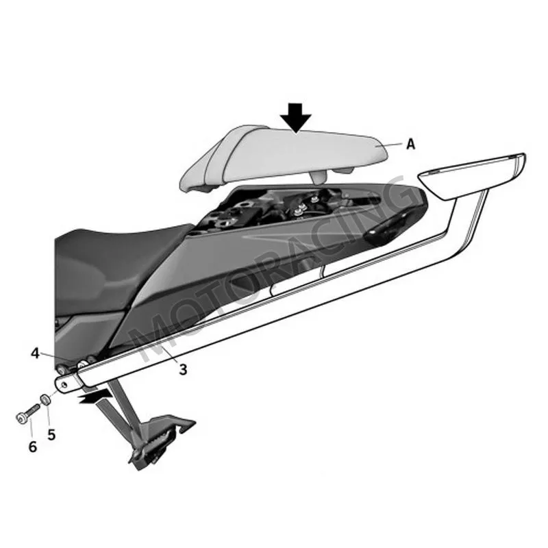 ΒΑΣΕΙΣ ΒΑΛΙΤΣΑΣ KAWASAKI Z1000 10'-13' SHAD