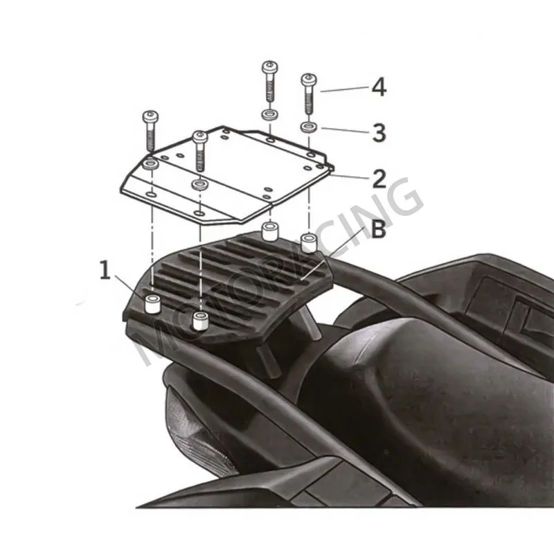 ΒΑΣΗ ΒΑΛΙΤΣΑΣ KAWASAKI VERSYS 1000 12'-17' SHAD