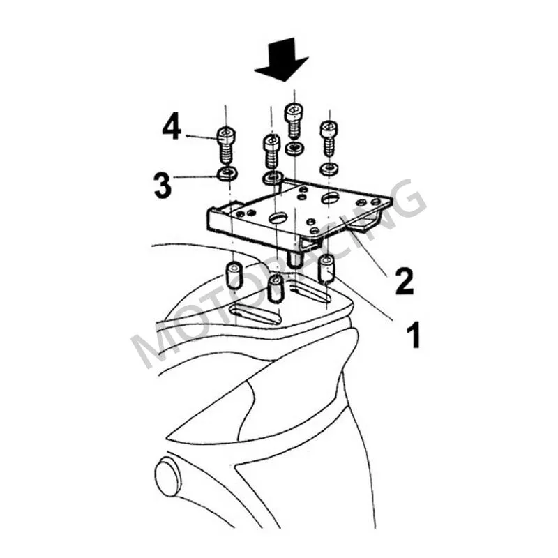 ΒΑΣΗ ΒΑΛΙΤΣΑΣ KYMCO BET & WIN 50 02'-06' SHAD