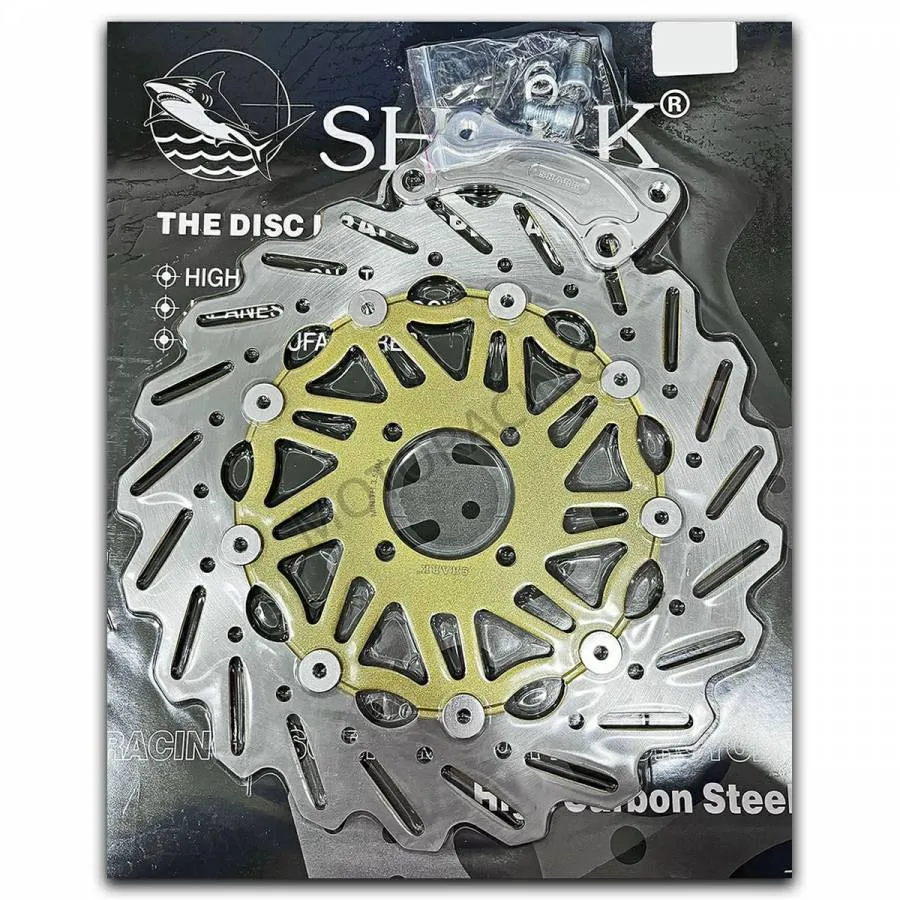 ΔΙΣΚΟΠΛΑΚΑ ΜΠΡΟΣΤΑ SHARΚ YAMAHA CRYPTON-X 135 OVER RACING ALLIEN 300MM