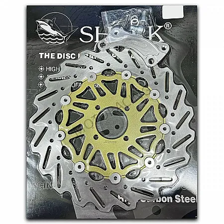 ΔΙΣΚΟΠΛΑΚΑ ΜΠΡΟΣΤΑ SHARΚ YAMAHA CRYPTON-X 135 OVER RACING ALLIEN 300MM