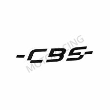 ΑΥΤΟΚΟΛΛΗΤΟ ''LOGO CBS'' ΓΙΑ ΛΕΥΚΟ BENELLI TNT 125 17'-22' ΜΑΥΡΟ ΓΝΗΣΙΟ