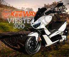 Το νέο Keeway Vieste 300 με κινητήρα Piaggio